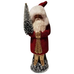 German Santa Claus Figure Papier Mâché Sofina Boutique Kitzbühel