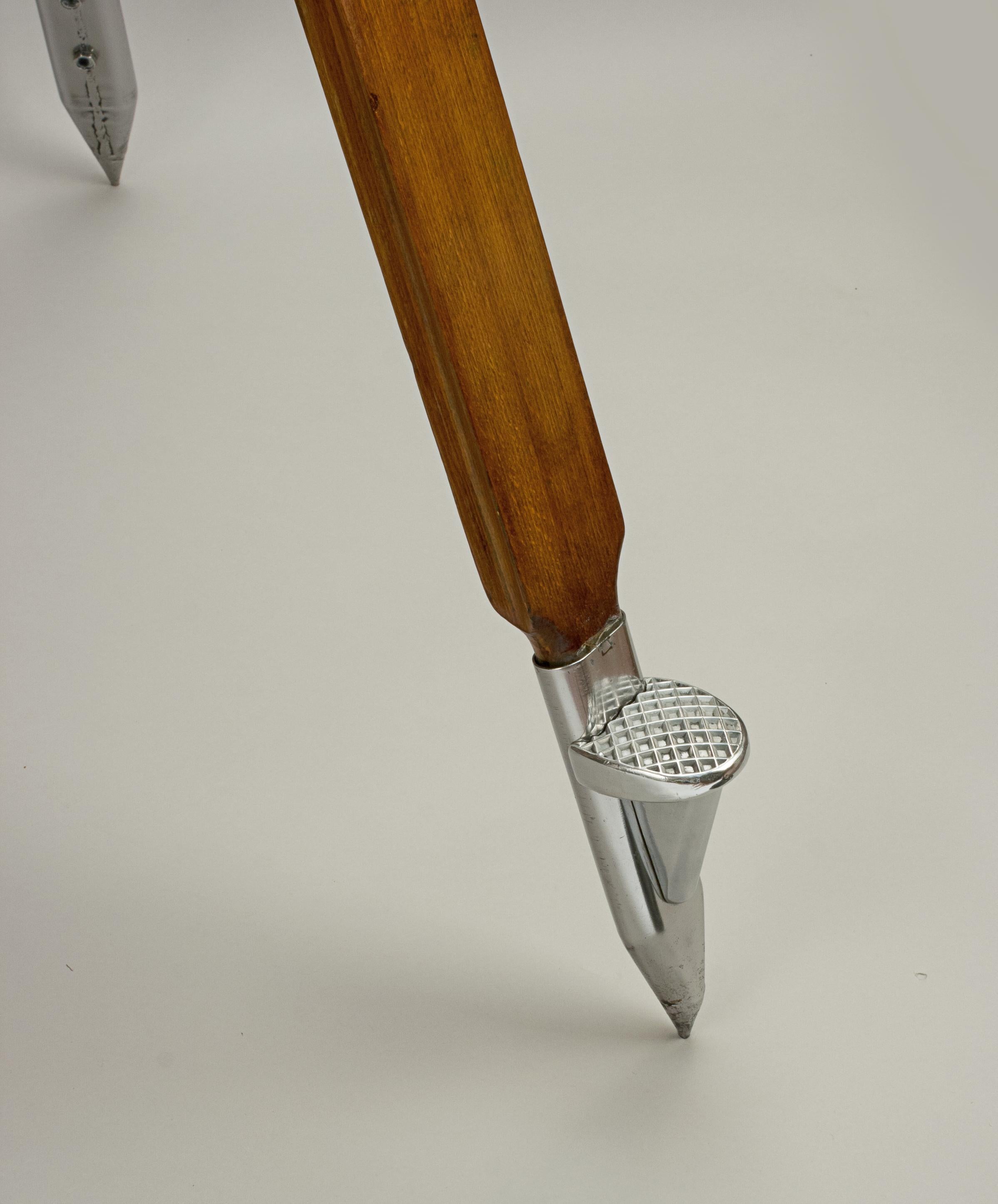 Binocolo da osservazione tedesco Schneider, su supporto a treppiede in legno 7