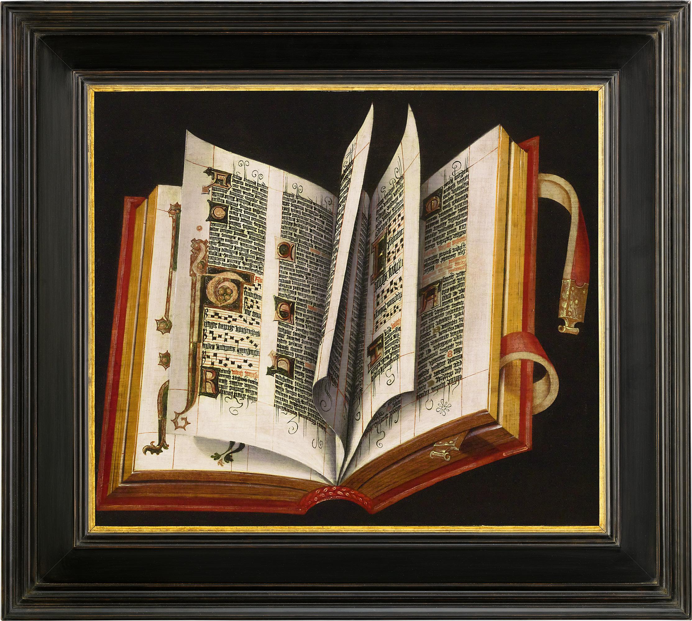 Illuminated Manuscript Painting by the German School For Sale 1
