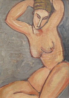 Portrait of Posing Nude
