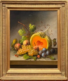 “Still Life with Fruit and Melon”