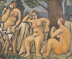 Vintage The Three Bathers