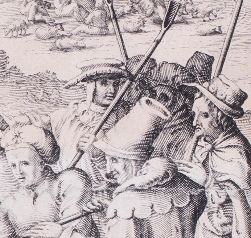 German Old Master engraving of Malleus Maleficarum - Gray Figurative Print by Unknown