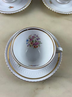 German Seltmann Weiden Porcelain Tea Set, 1960s