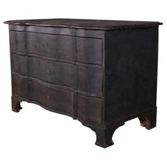 German Serpentine Commode