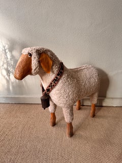 German Sheep Stool by Hans Peter Krafft for Meier 1970s