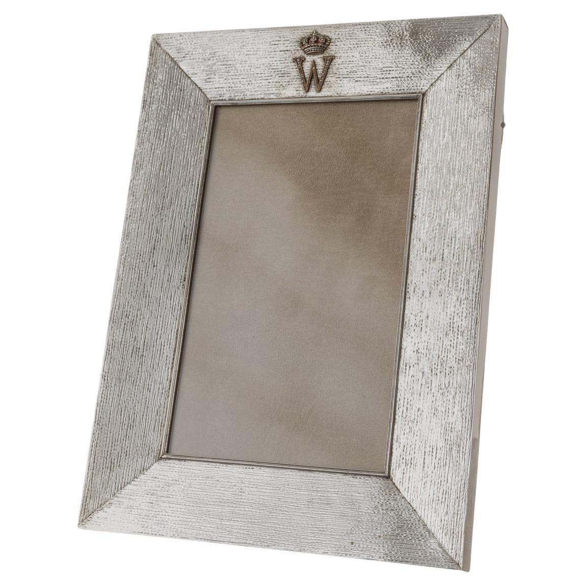 Imperial German Silver Frame, circa 1910 For Sale