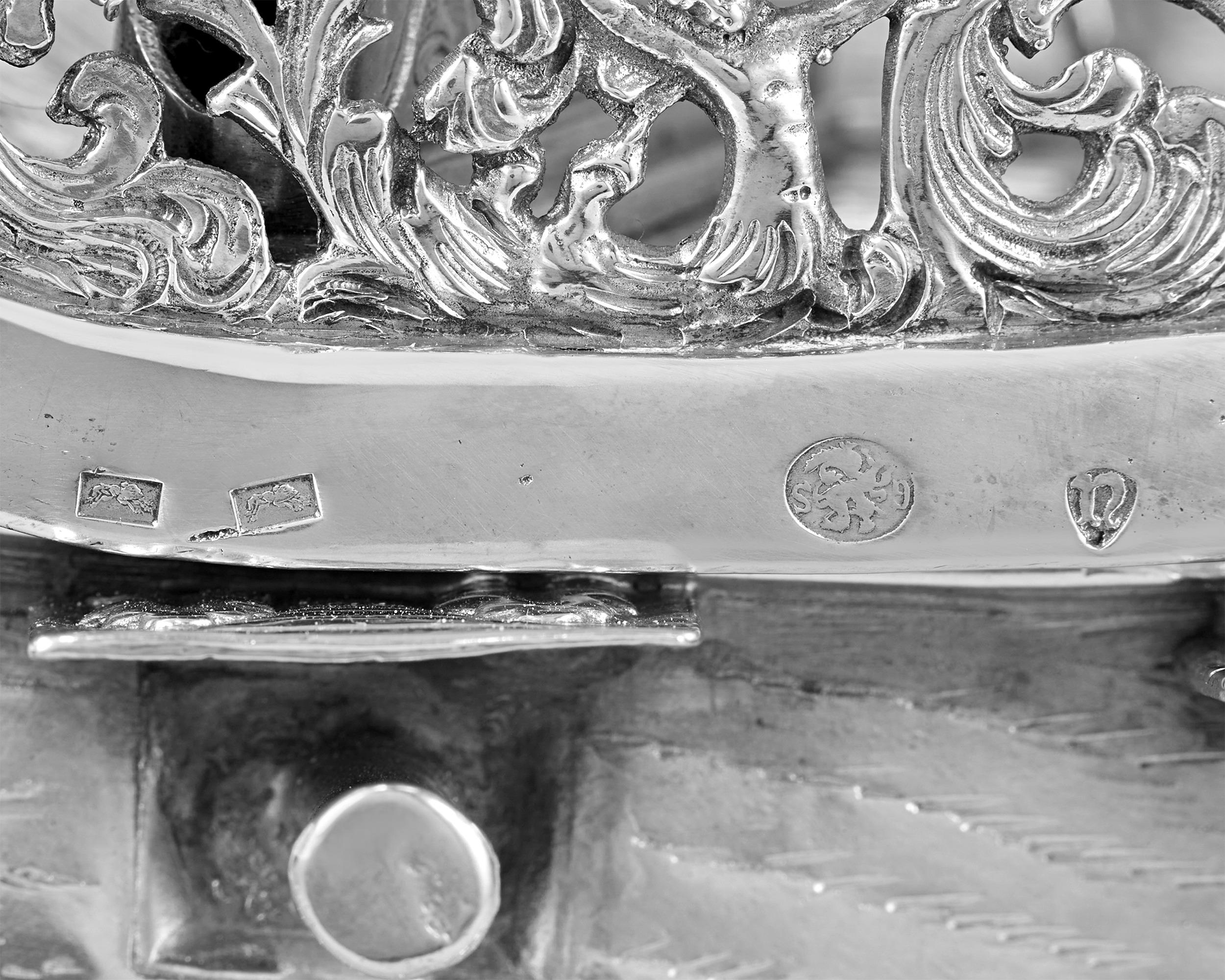 German Silver Nef by Neresheimer & Sohne 3