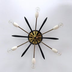German Six-Arm Sputnik Light, 1960