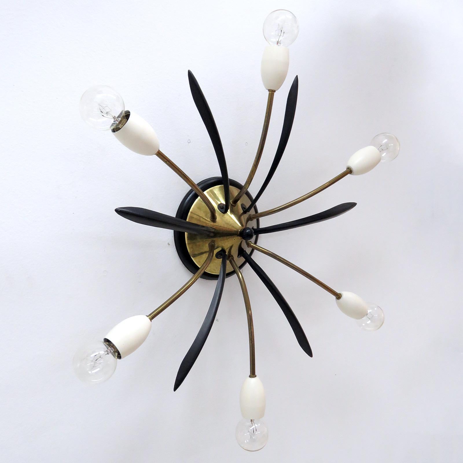 Sputnik Light alemán de seis brazos, 1960 Alemán en venta