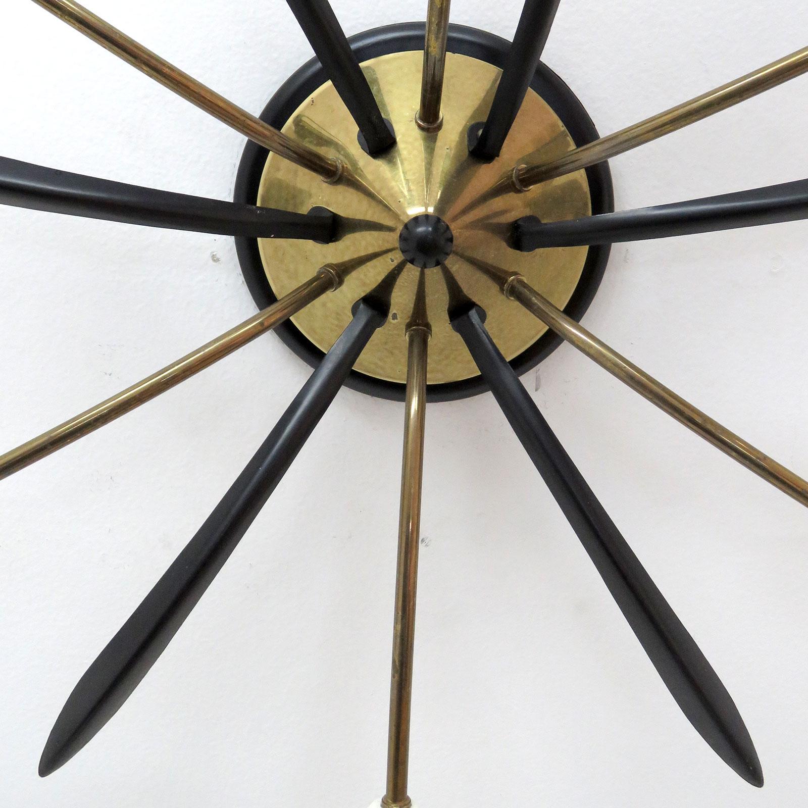 Sputnik Light alemán de seis brazos, 1960 en Bueno estado para la venta en Los Angeles, CA