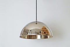 Colgante de techo alemán Solan Níquel con contrapeso de Florian Schulz, años 70