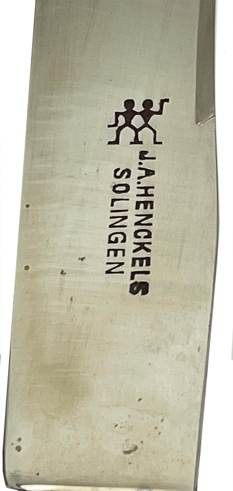 German Solingen J.A. Henckels cutlery set in box, ca 1900 For Sale 3