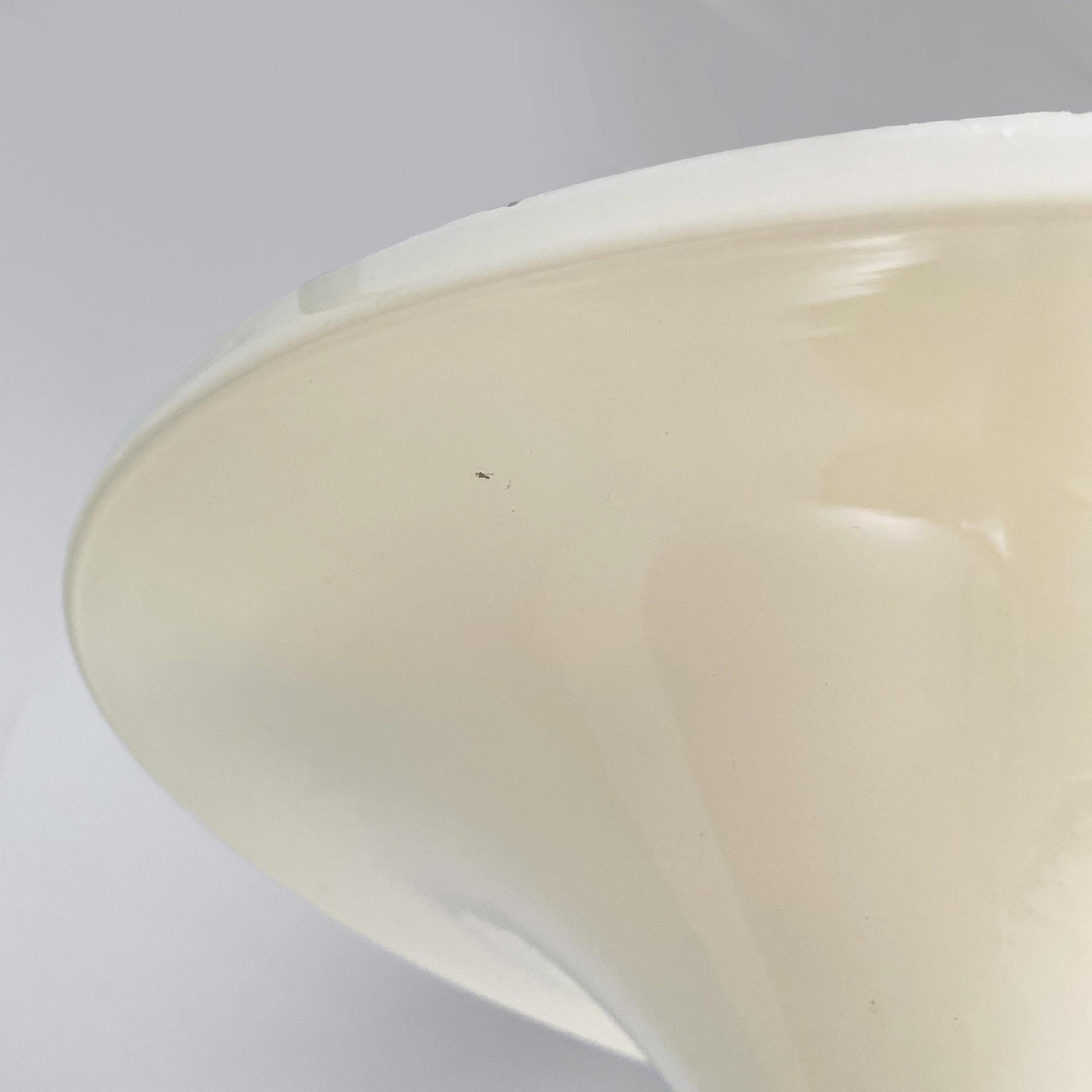 German Space Age opaline glass chandelier by Max Bill for Temde, 1960s in vendita 13