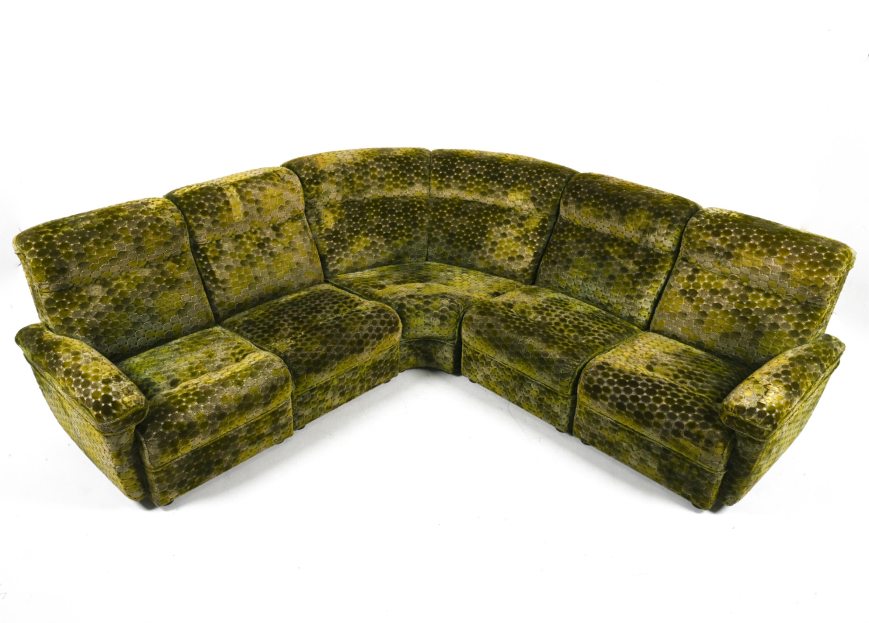 canape tissu nid d'abeille