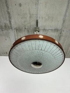 German space age UFO chandelier