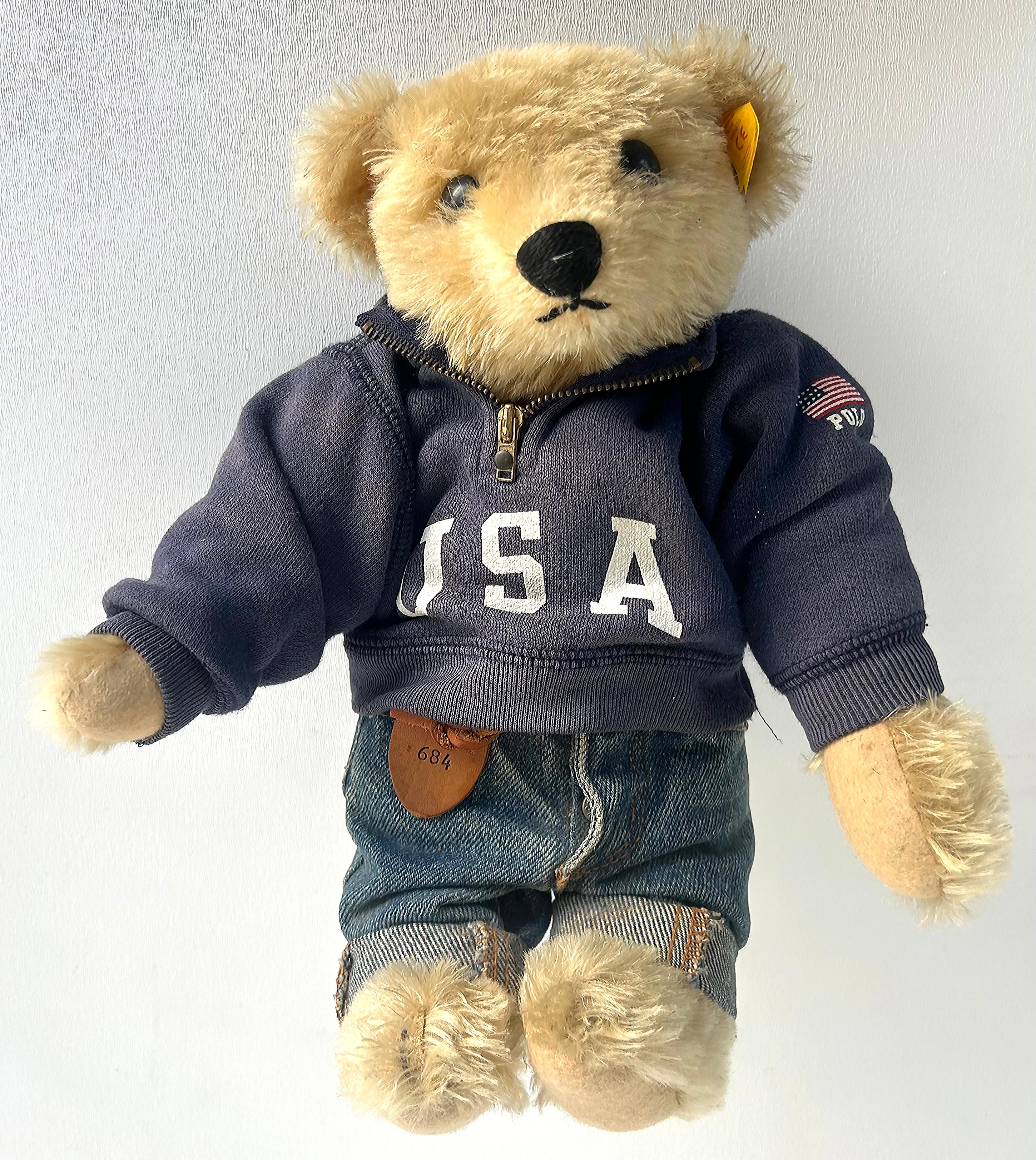 Fin du 20e siècle Ourson allemand de Steiff 