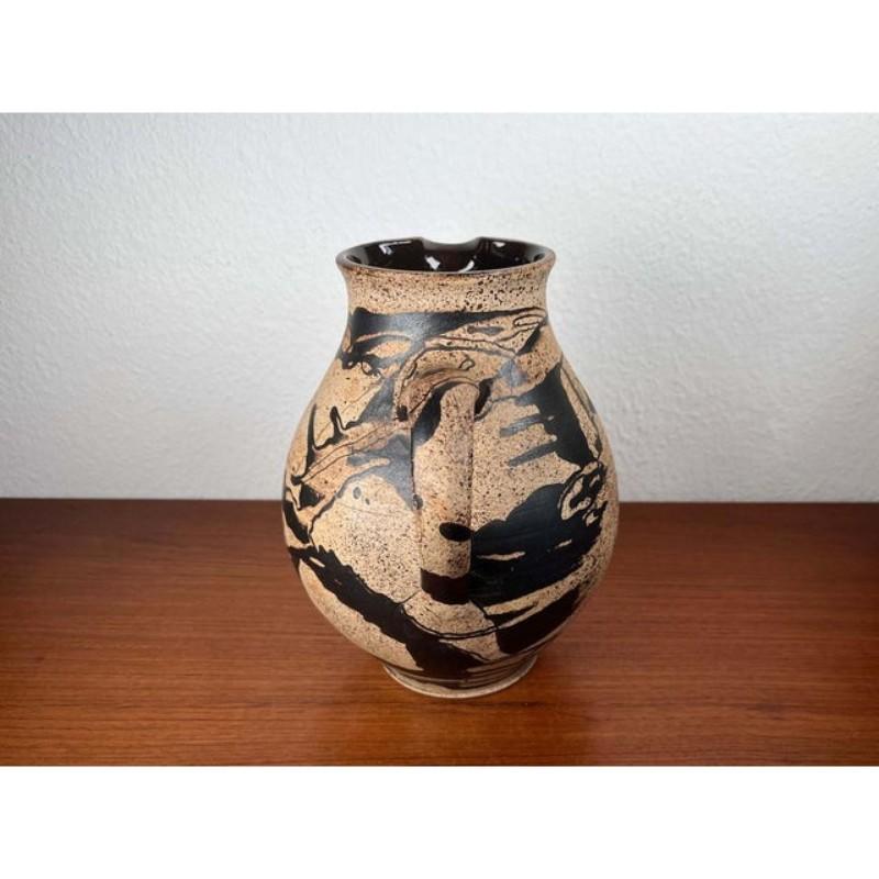 Vase cruche en Studio Pottery de Gerhard Liebenthron, 1993 en vente 3