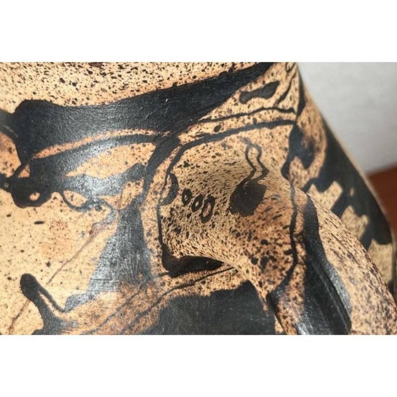 Vase cruche en Studio Pottery de Gerhard Liebenthron, 1993 en vente 2