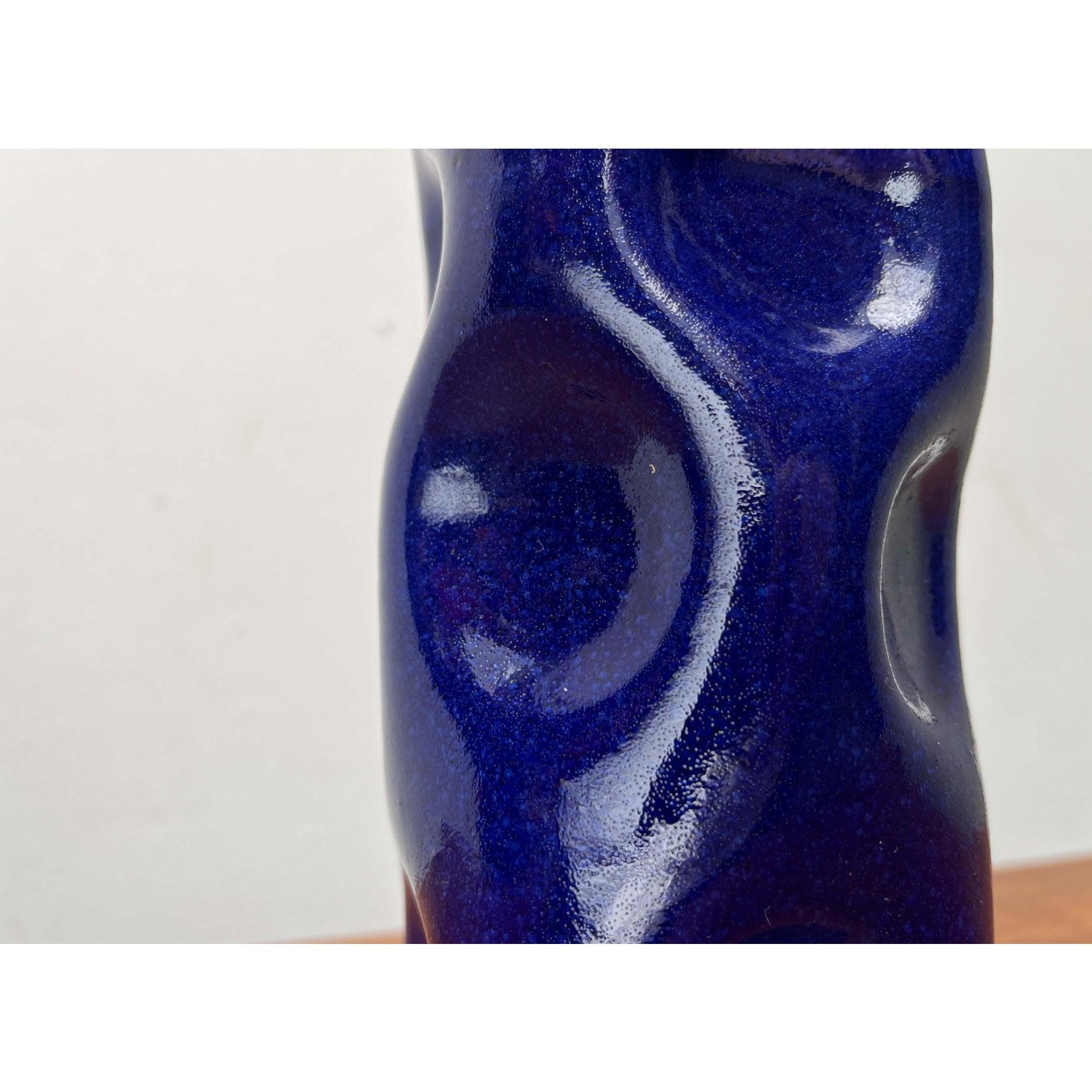Jarrón de Studio Pottery alemán de BKW Böttger Keramik Wandsbek, años 60 en venta 5