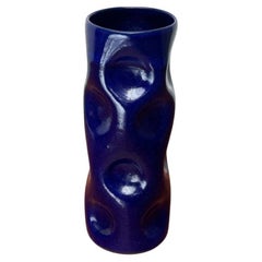 Jarrón de Studio Pottery alemán de BKW Böttger Keramik Wandsbek, años 60