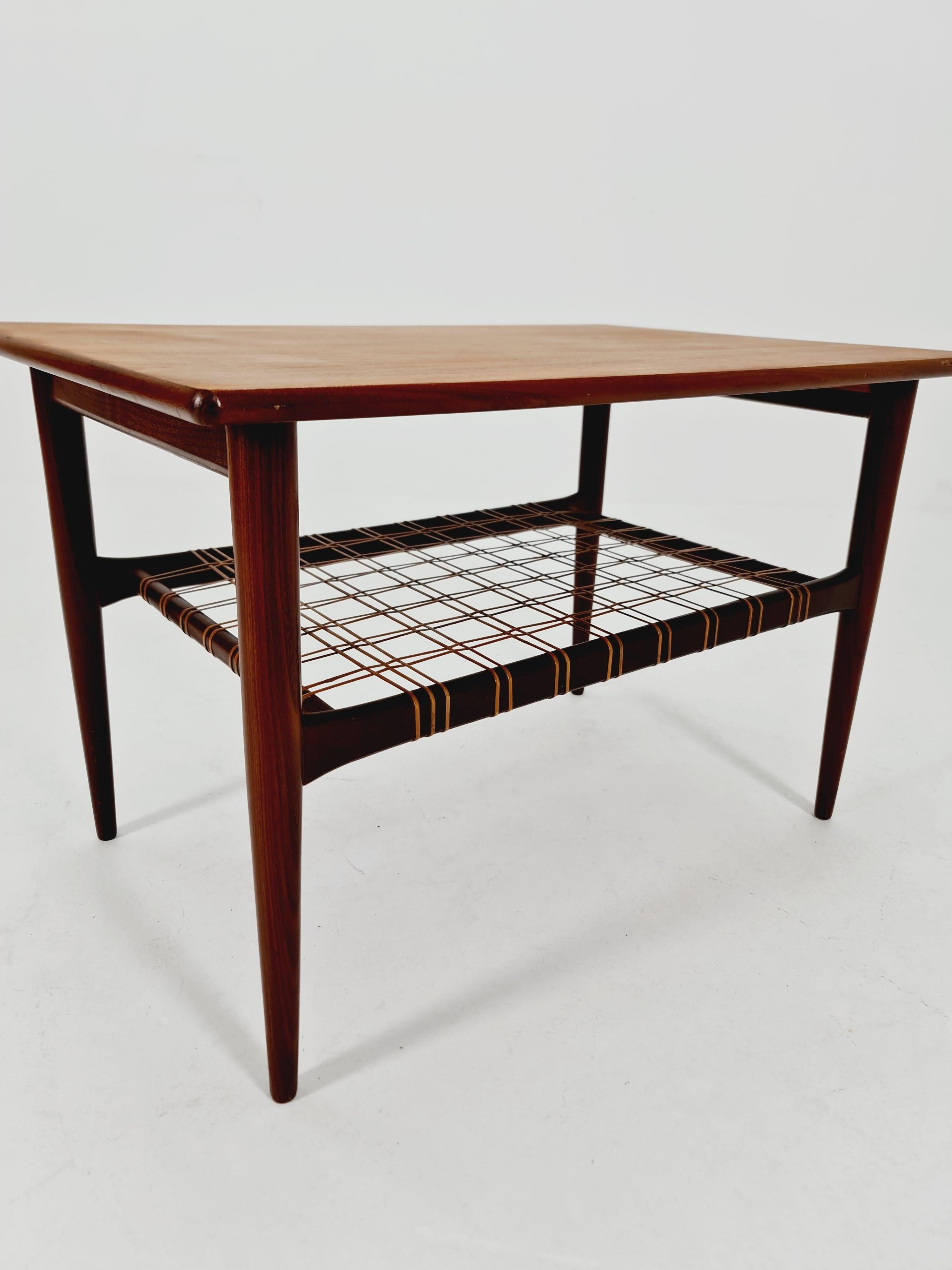 Mid-Century moderno German Teak Coffee Table by Else Møbelfabrik, 1960s in vendita
