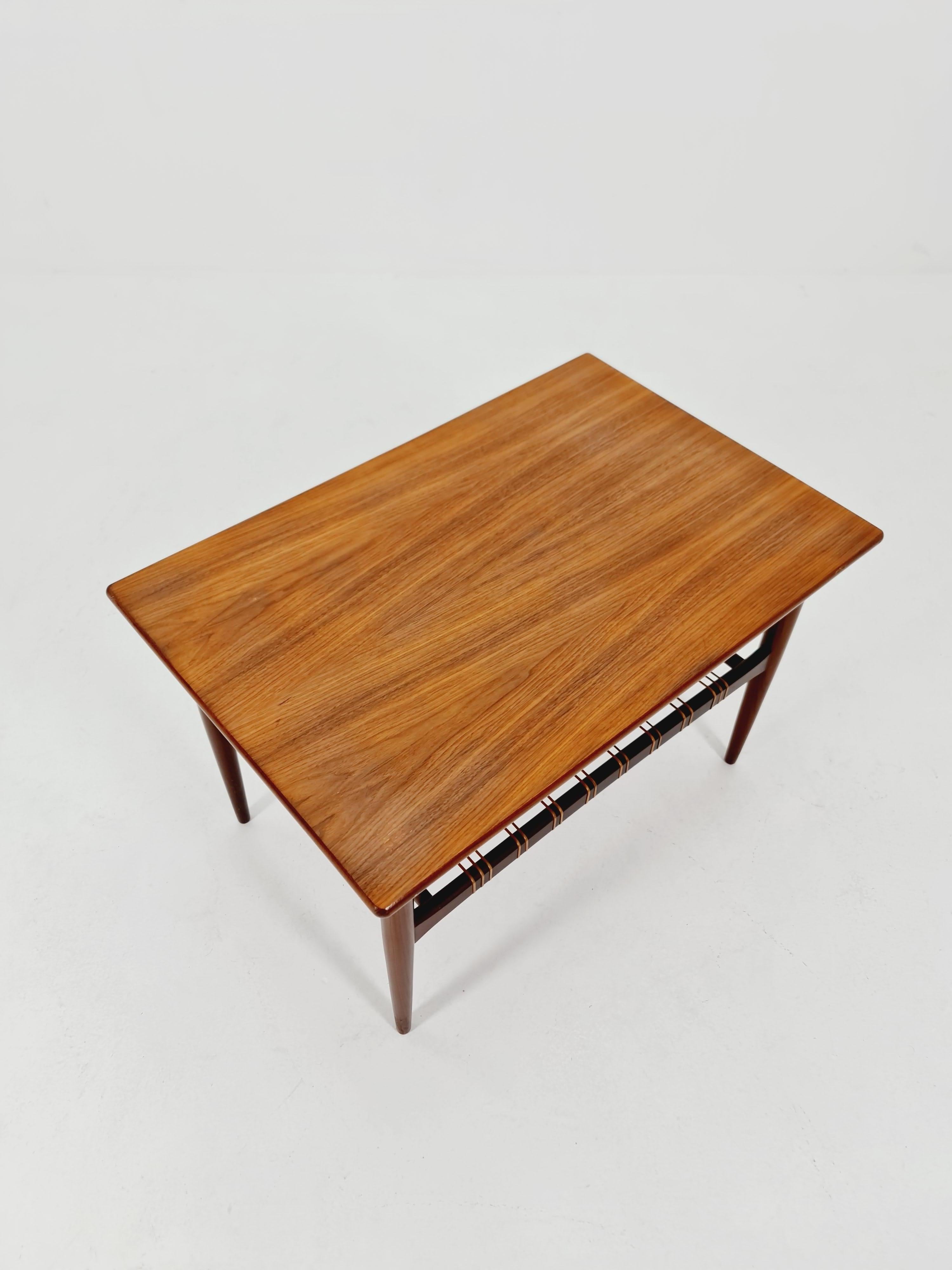 Tedesco German Teak Coffee Table by Else Møbelfabrik, 1960s in vendita