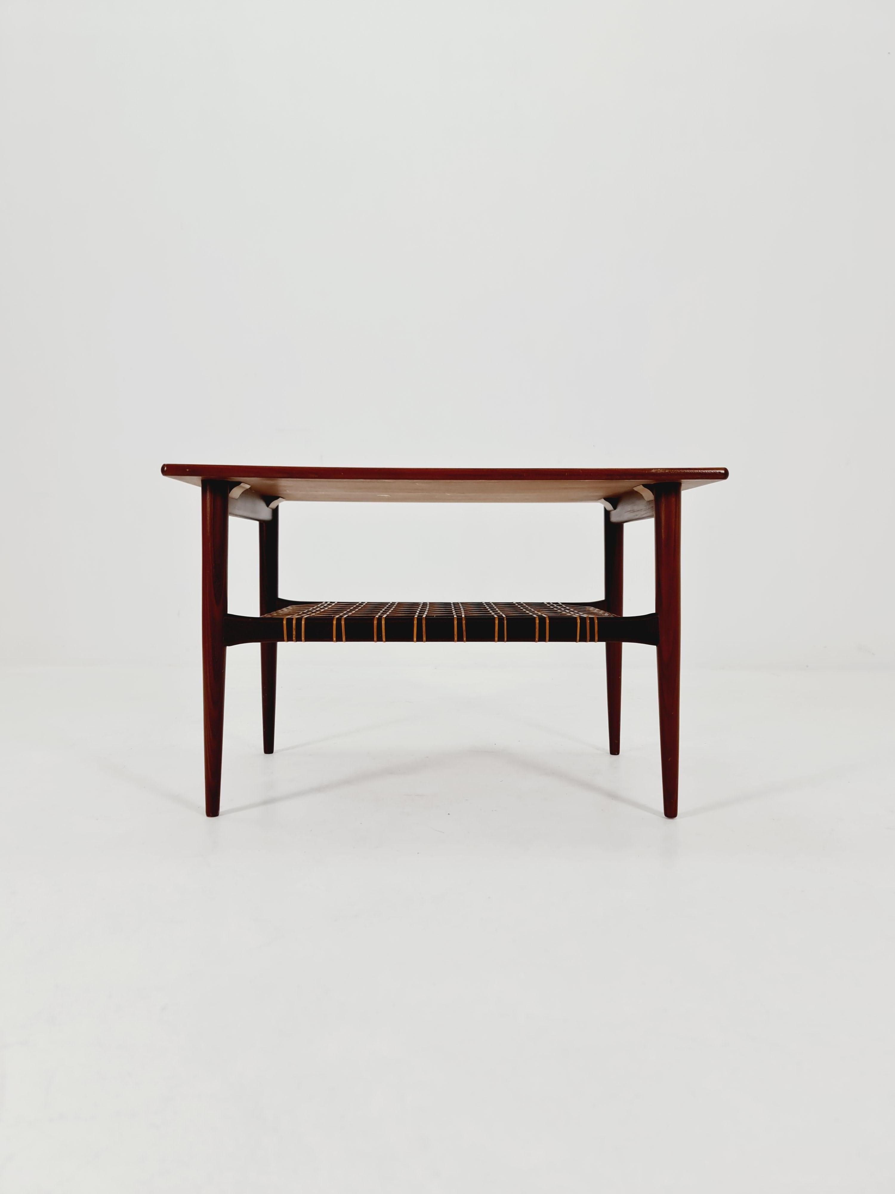 German Teak Coffee Table by Else Møbelfabrik, 1960s In condizioni buone in vendita a Gaggenau, DE