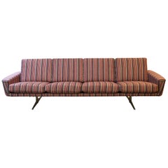 Vintage German Three-Seat Sofa
