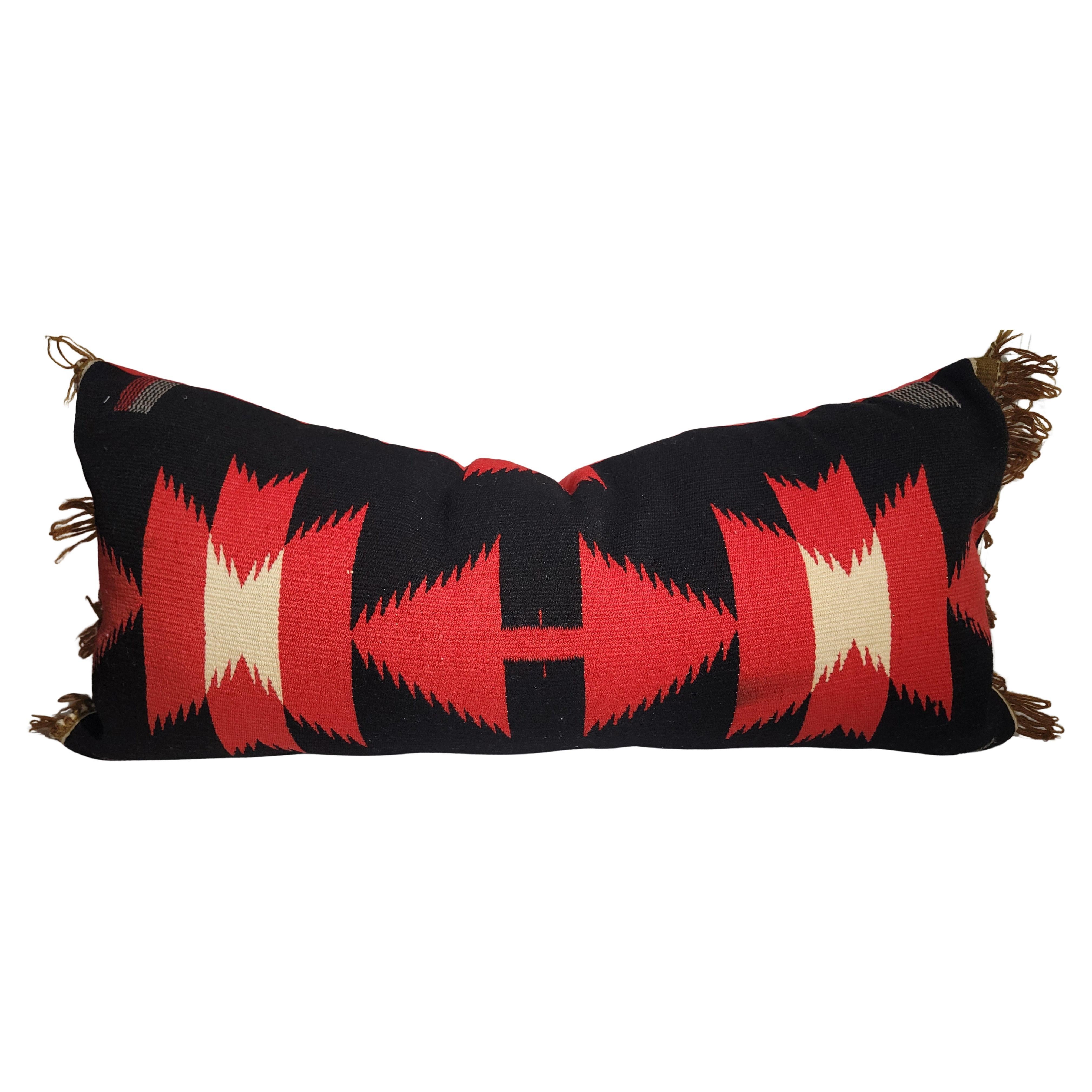 German Town  American Indian Weaving Pillow