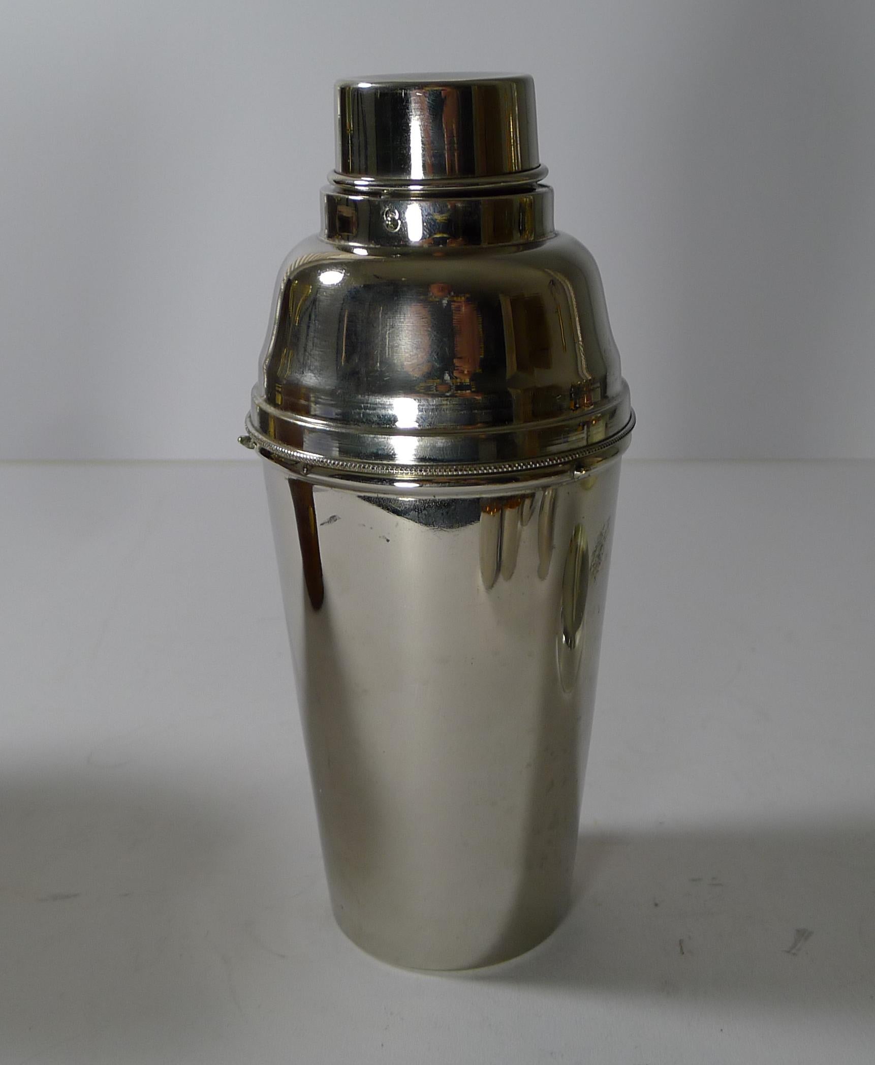 German Travel Cocktail Shaker / Bar Set, c.1930 4