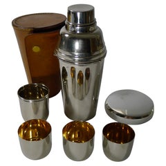 German Travel Cocktail Shaker / Bar Set, c.1930