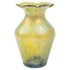 Deutsche Vallerysthal-Vase (Attr.) Favrile-Vase, um 1900