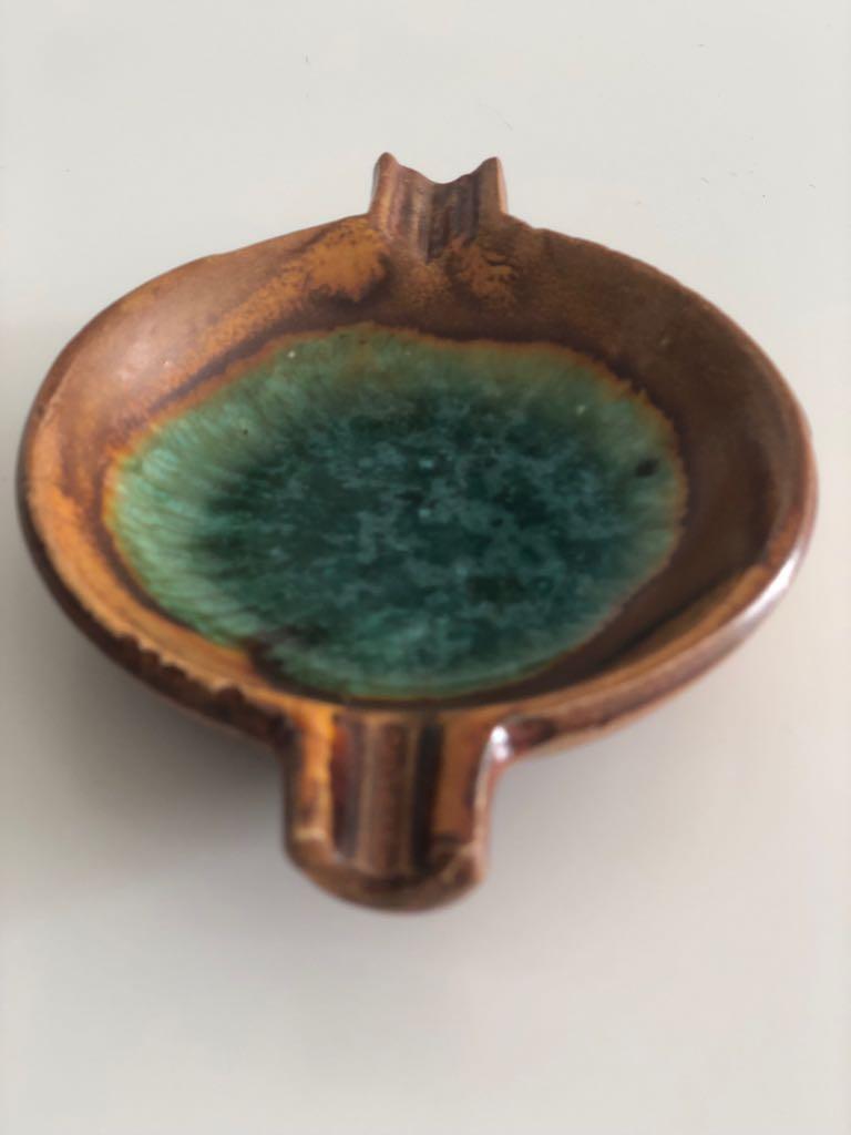 German Vintage Midcentury Portable Ashtrays, Set of Six, 1960s For Sale