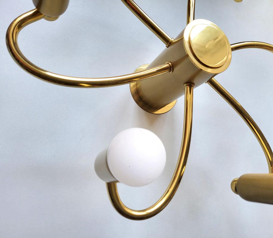 Lampadario scultoreo d'epoca da soffitto o da parete, anni '70 In condizioni buone in vendita a Berlin, DE