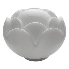 German Vintage Sculptural Glass Table or Bedside Light, 1970s