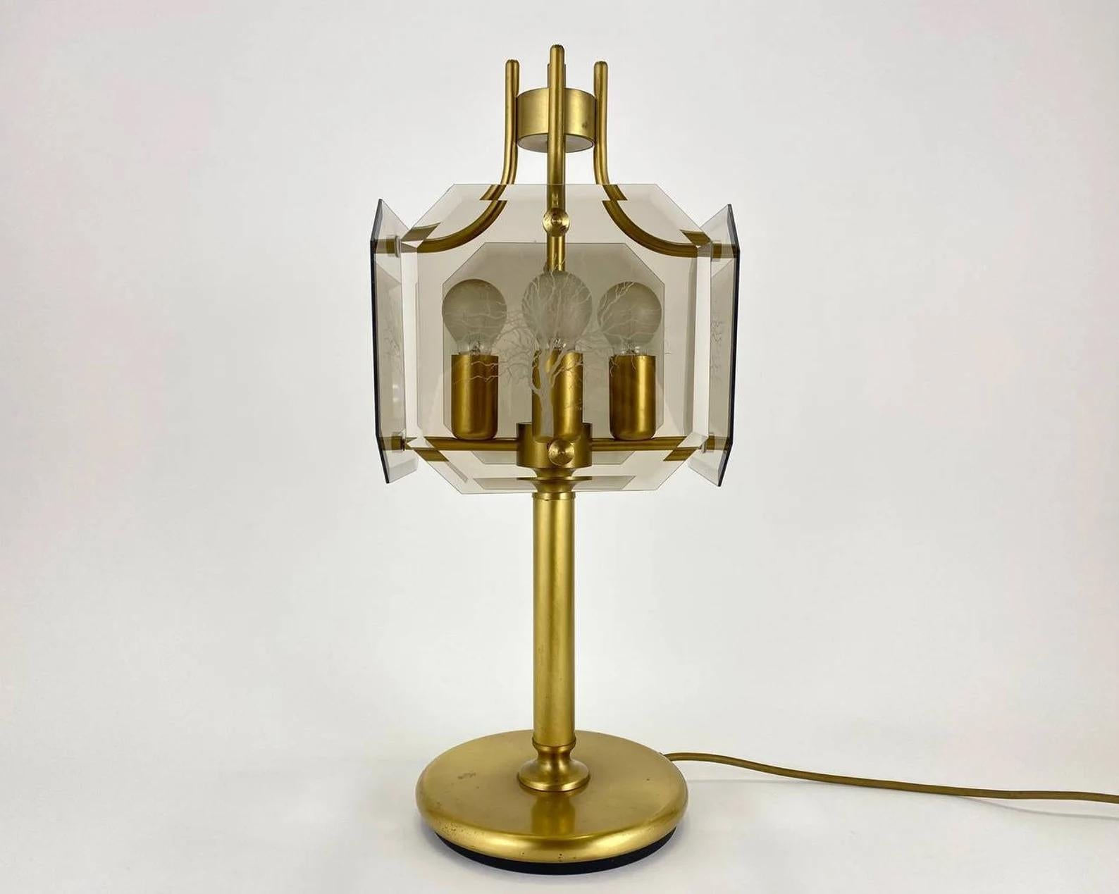 German Vintage Table Lamp by Luigi Colani for Sische 1