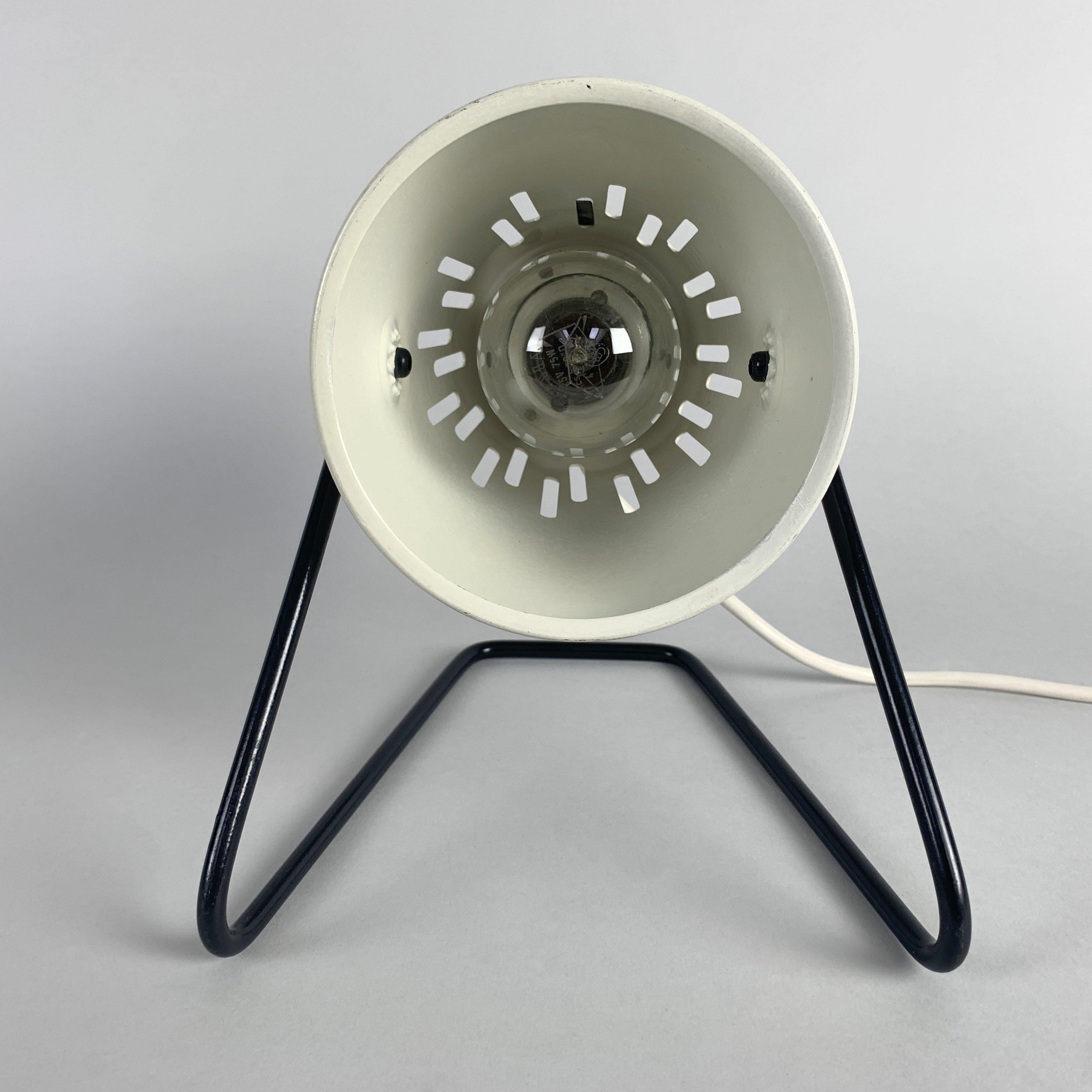 Late 20th Century German Vintage Table Lamp from VEB Quarzlampen Markleeberg, 1970s