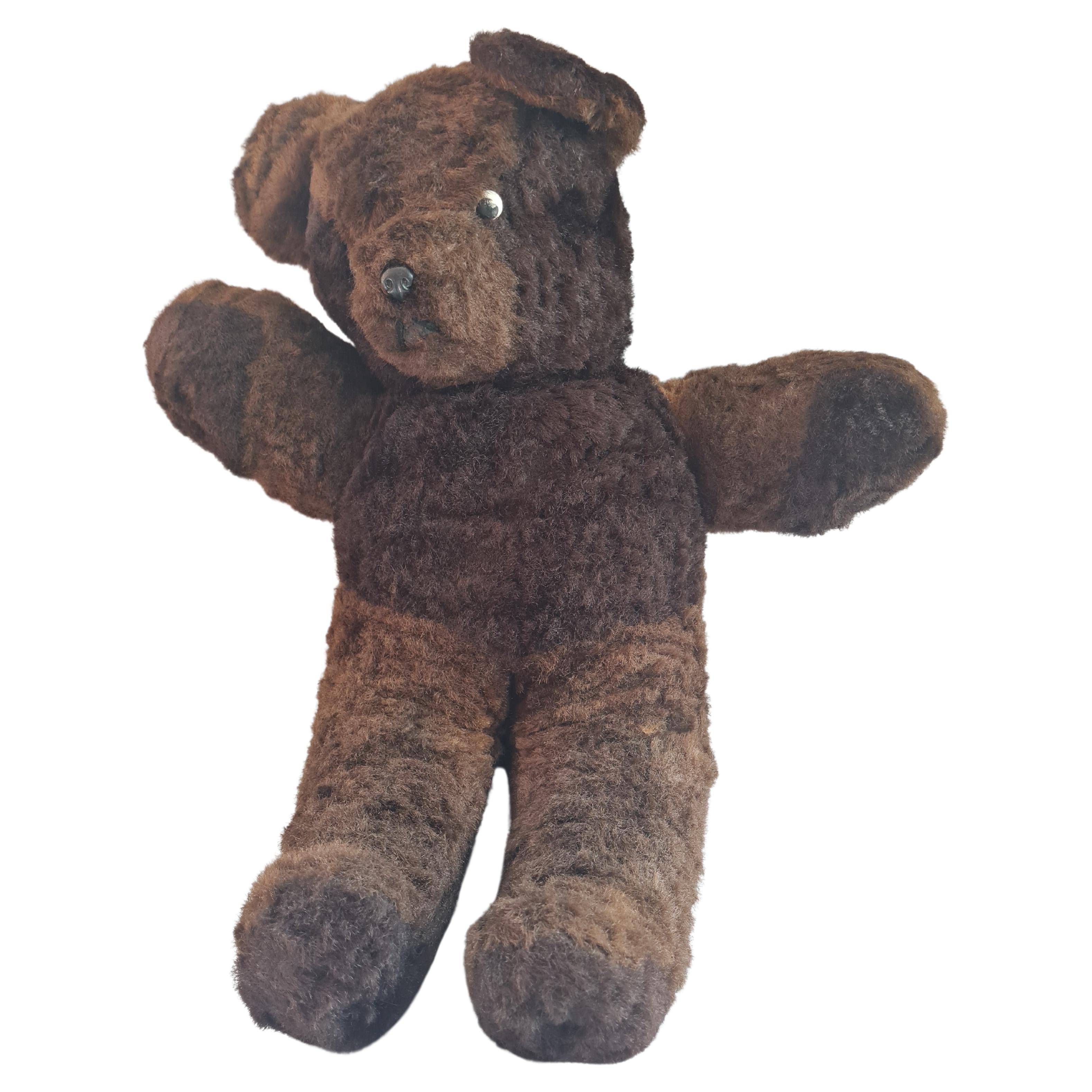 German Vintage Teddybär Mohair 50ies  For Sale