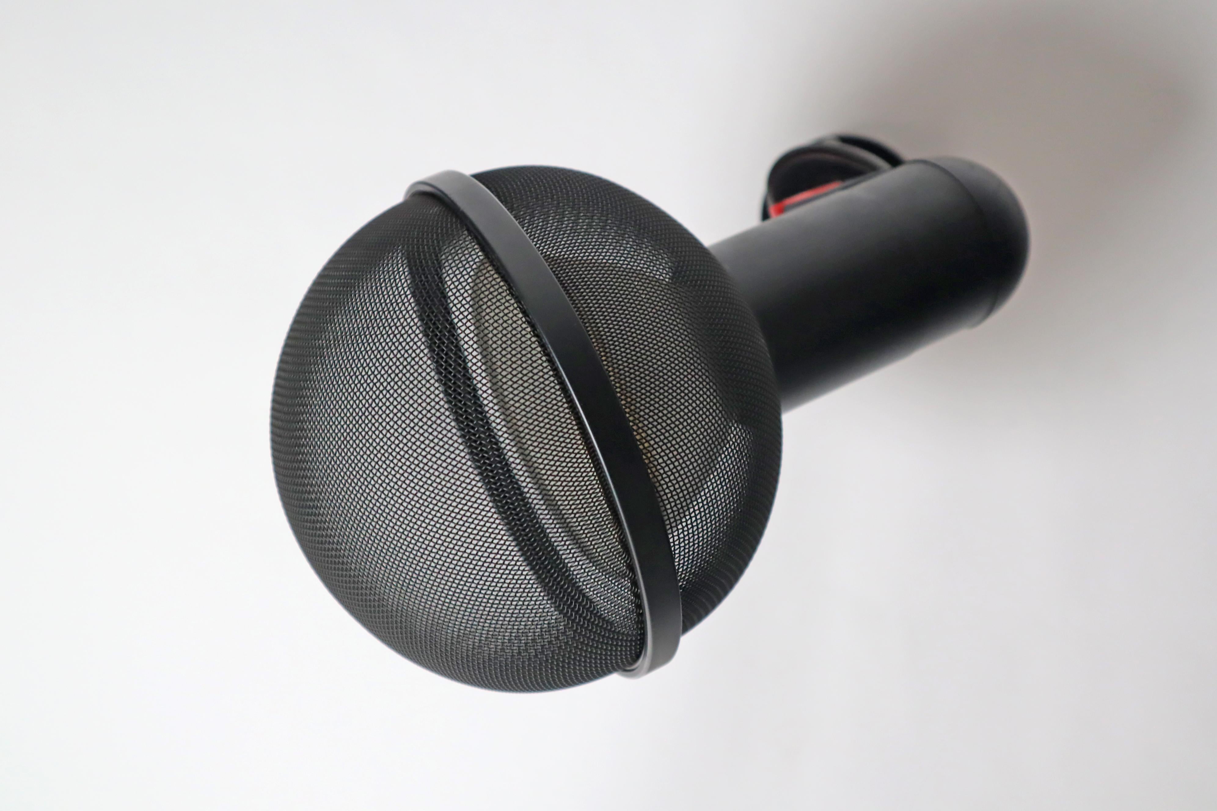 German Wall or Ceiling Light in the Shape of a Microphone from Erco Leuchten For Sale 2