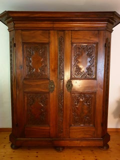 German Walnut Cupboard