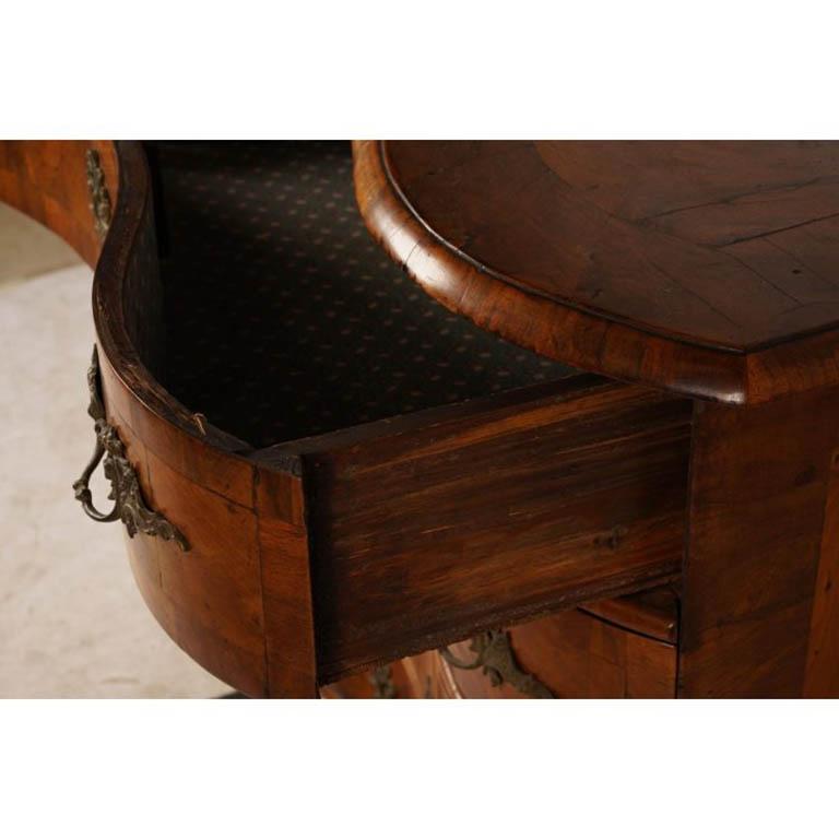 German Walnut & Parquetry Commode 1