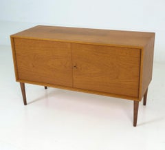 German Walnut Two Door Sideboard