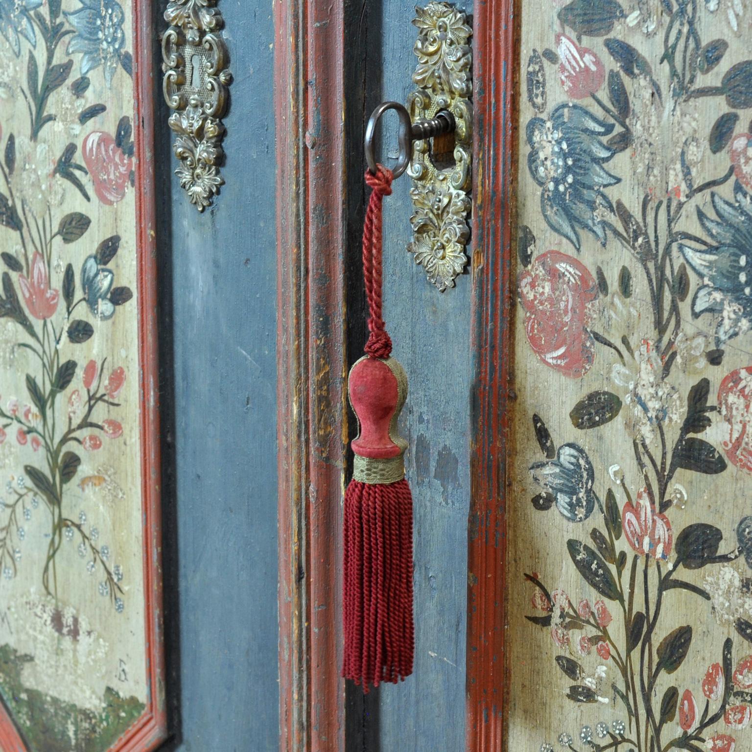 Cabinet de mariage allemand, daté de 1840 en vente 3