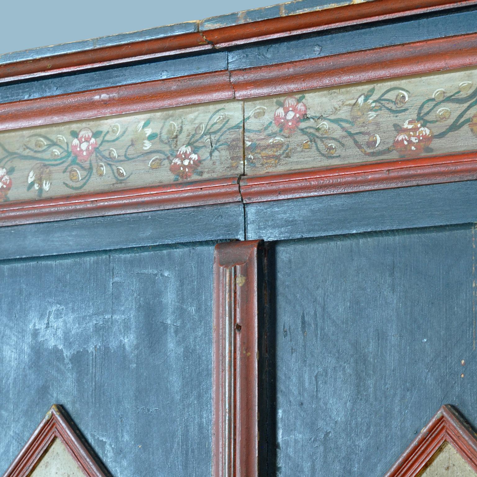 Cabinet de mariage allemand, daté de 1840 en vente 6