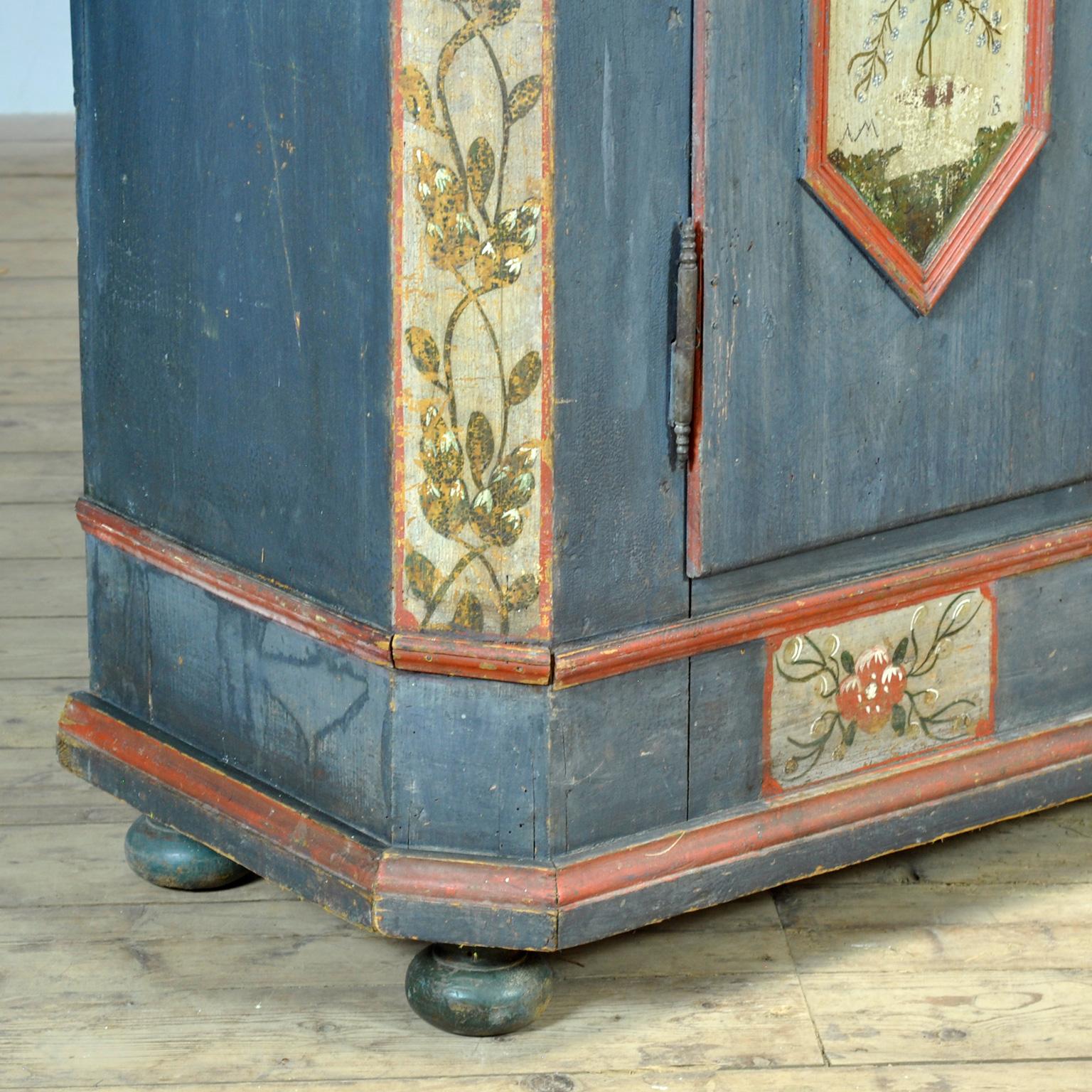 Cabinet de mariage allemand, daté de 1840 en vente 7