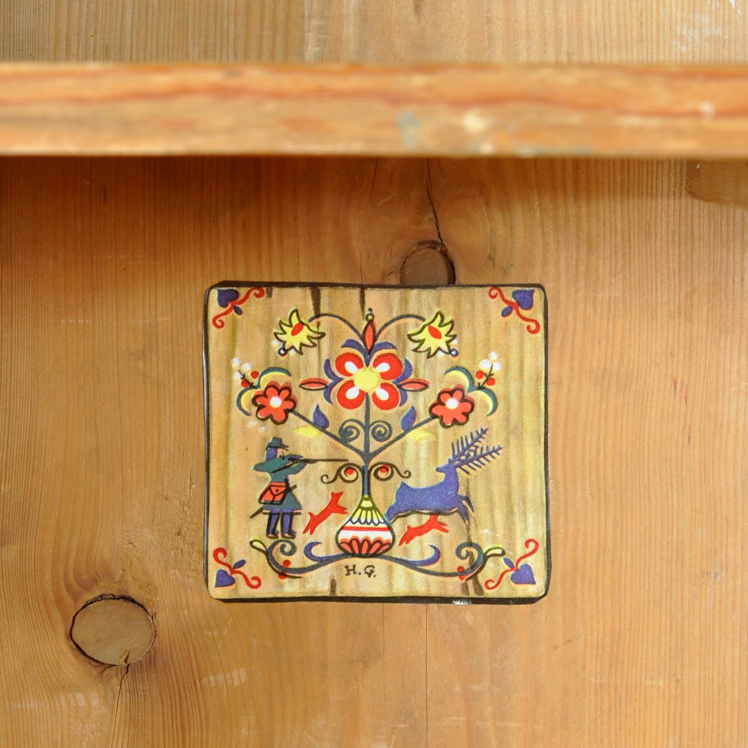 Pin Cabinet de mariage allemand, daté de 1840 en vente