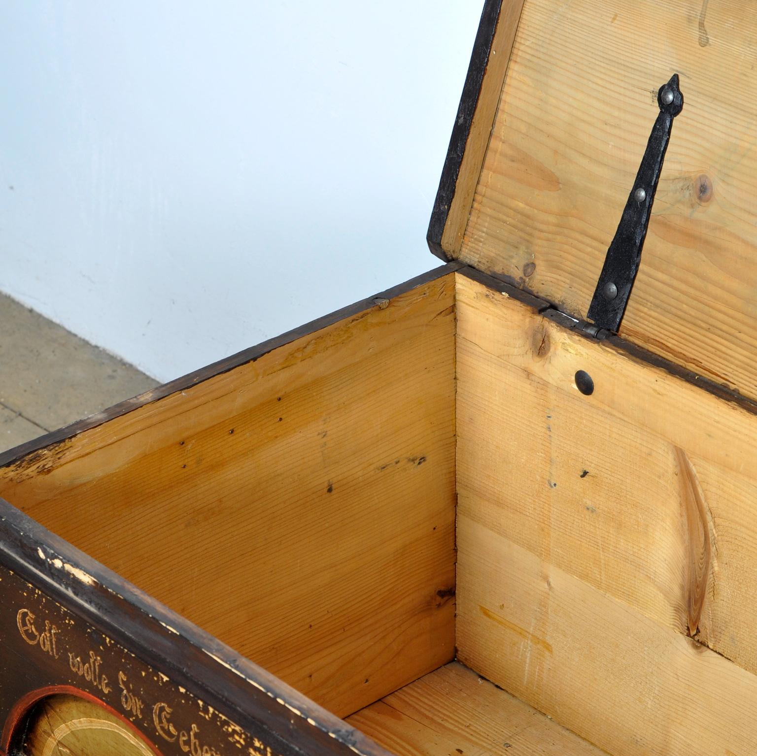 German Wedding Chest from 1842 4