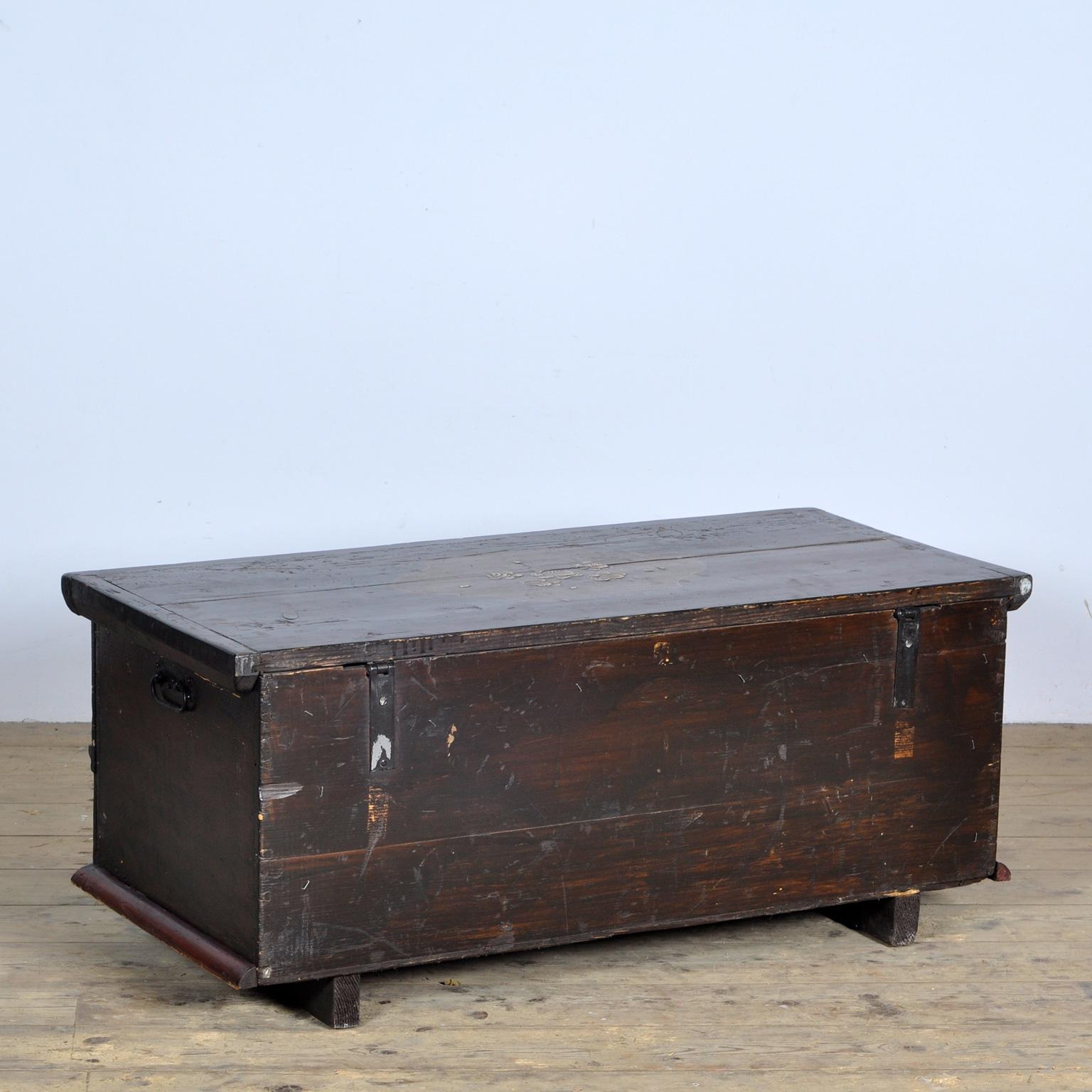 German Wedding Chest from 1842 For Sale 9