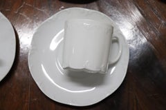 German White Porcelain Tea and Coffee Set by Rosenthal Group 28 Pieces